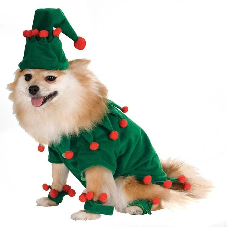 2022 novo estilo luxuoso Natal Outono cão bonito roupa de inverno Fabricante de vestuário