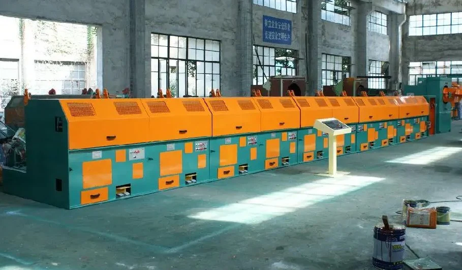 8 Blocks Metal Wire Drawing Machine Metallic Processing Machinery