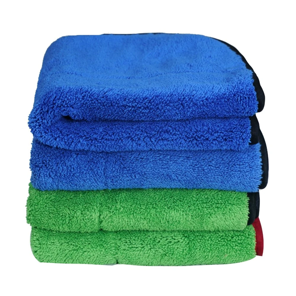Micro Fiber Pile Auto Care Microfibre Detailing Microfiber Car Wash Cleaning Cloth Twisted Large Twist Loop Drying Towel for Car