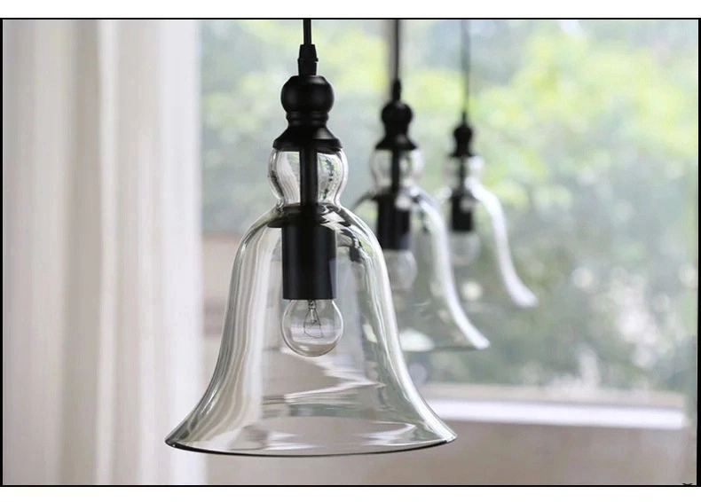 European American Style Pendant Lighting Creative Bell Hanging Lamp (WH-GP-76)