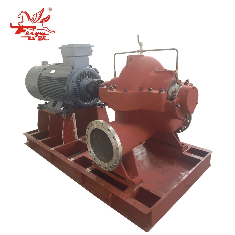 Fbs High Lifting Electricslurry Pump Double Suction Volute Pump Self Priming Jet Pump Diesel Engine Water Pump High Head Mud Pump