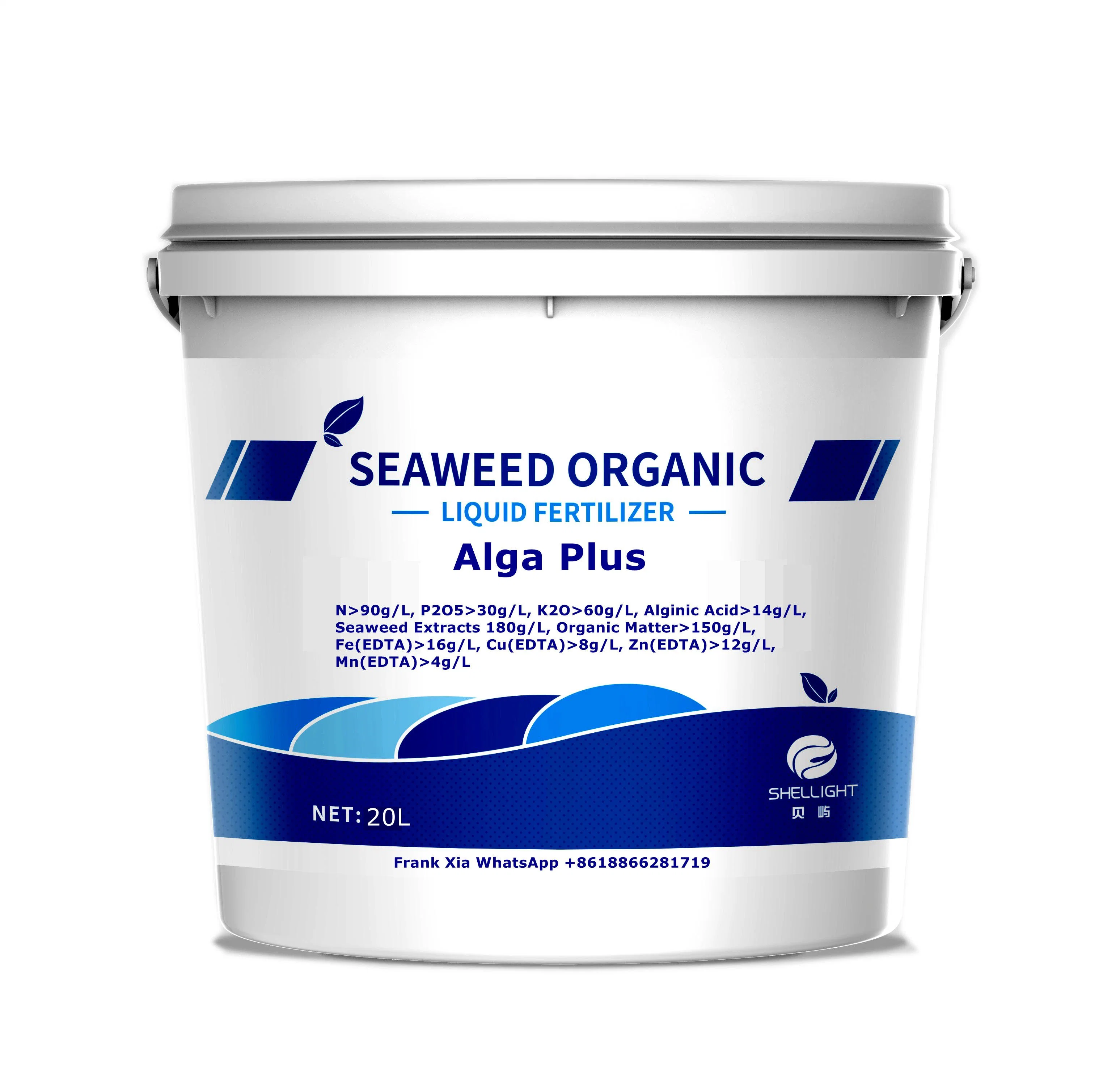 "Alga Plus" Agricultural Seaweed Liquid Organic Fertilizer with Microelements