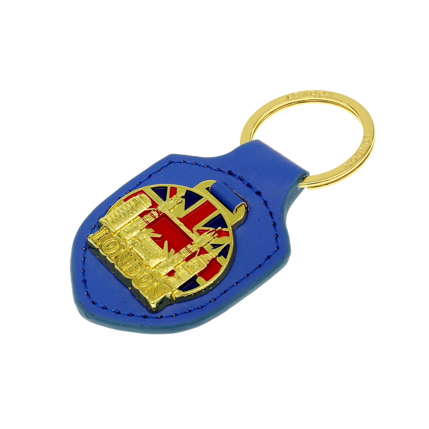 Wholesale/Supplier Souvenir Customized Leather Keychain Key Ring Promotional Gift