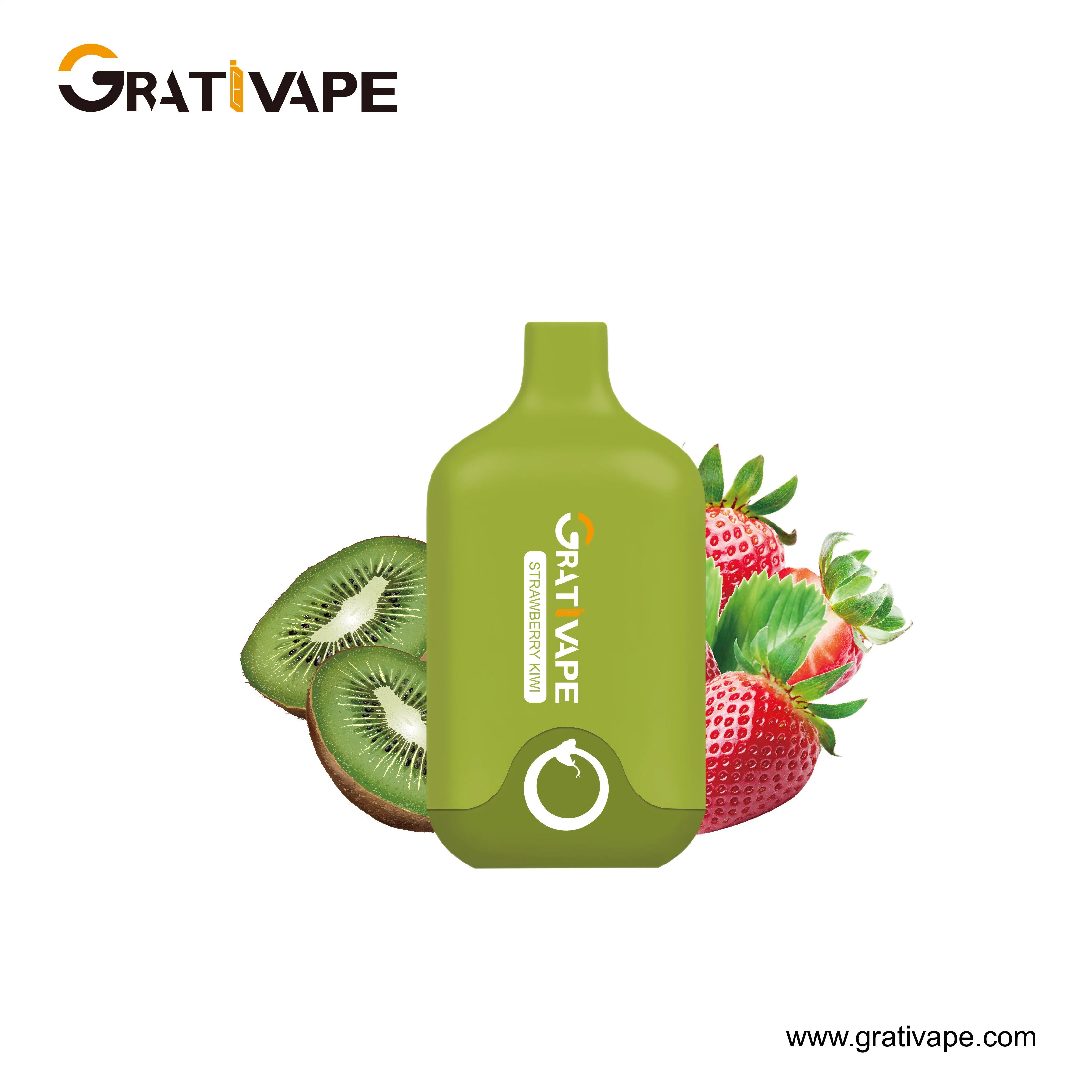 OEM/ODM оптовой я Vape 5% никотина 650 Ма * ч е к прикуривателю Grativape Grab испаритель бар перо Hookah отшелушивающей подушечкой