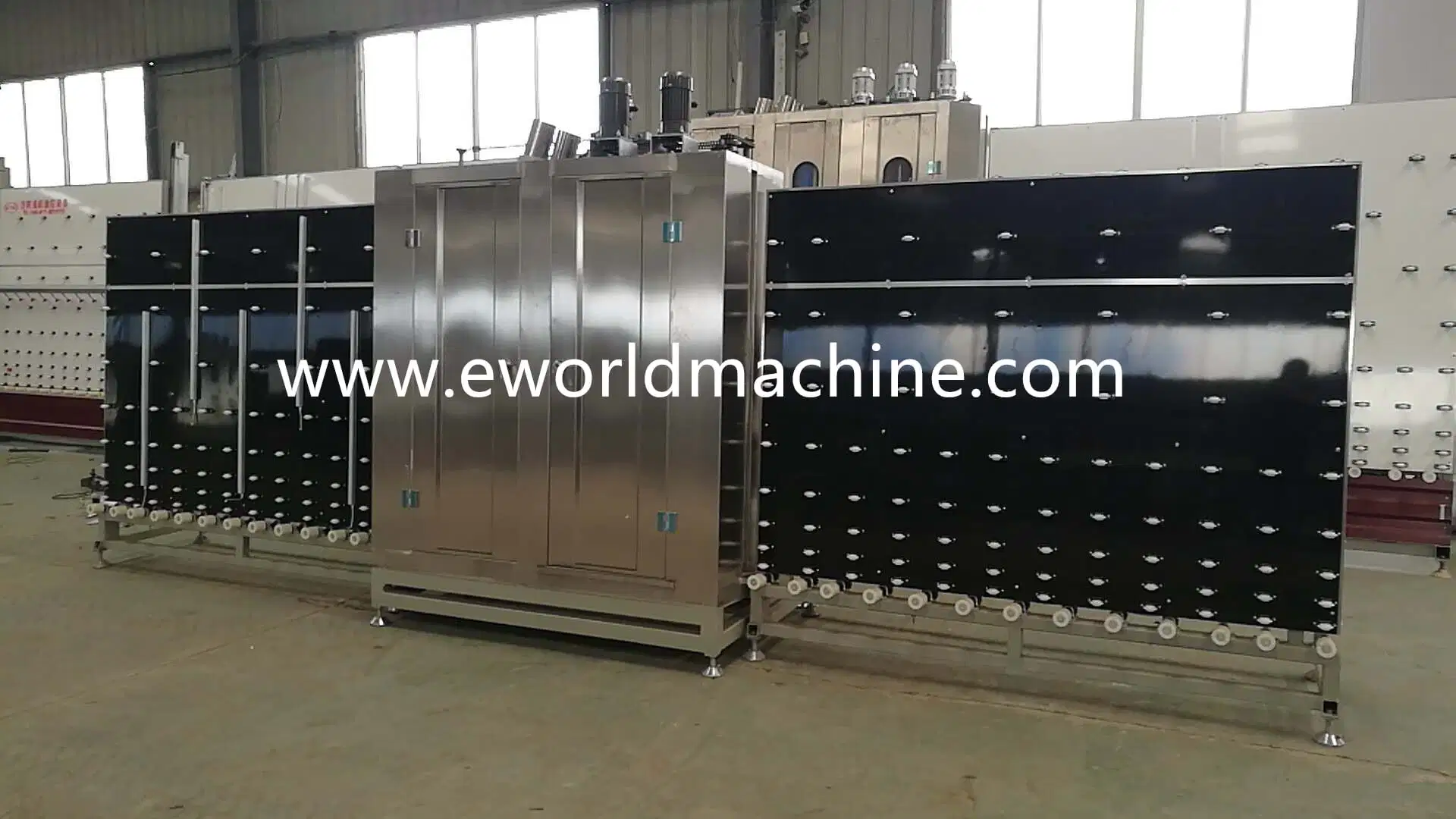 Factory Sale Vertical 2000mm Glass Washing Drying Equipment