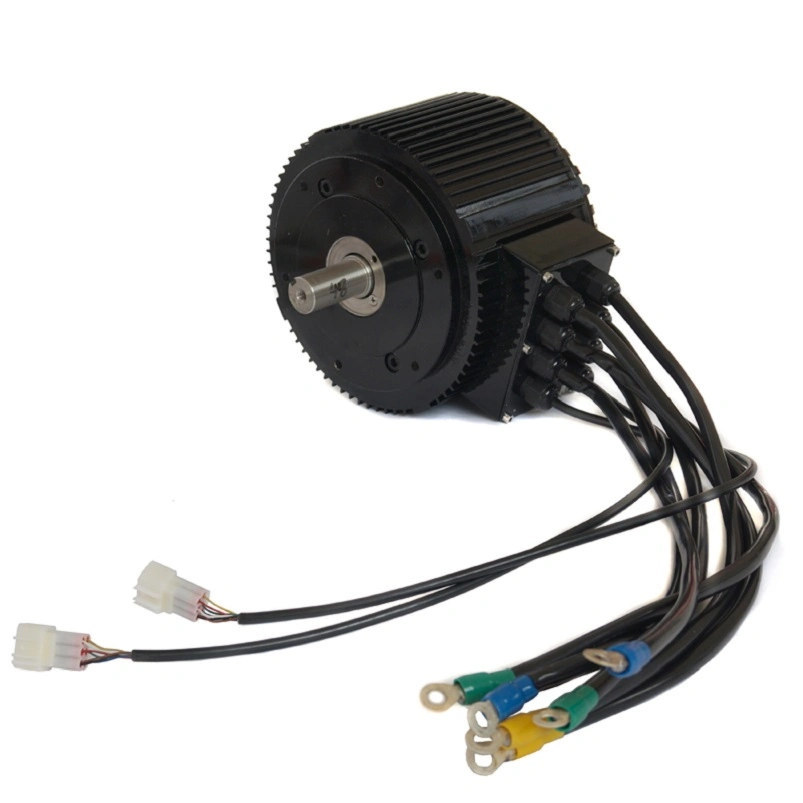 CE Approved Compact size Rated 10kw 85 N.m 4000RPM Electric Motorcycle /Motorbike kit / Electric Car motor conversion kit with air/liquid cooling BLDC Motor