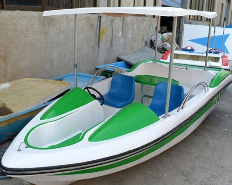 Water Park 4-5 Passengers Electric Battery Tour Boat for Sale