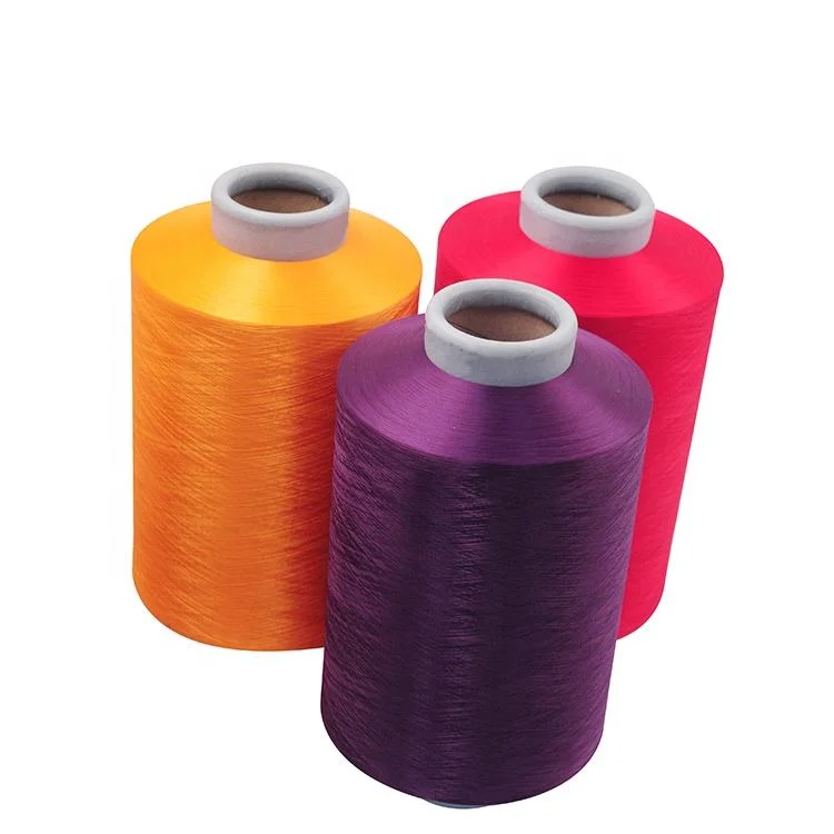 30-150 D Grs Spandex Filament Functional DTY Yarn Water-Proof Flame Retardant/Quick-Cool/Full Dull Ion Antibacterial Antibacterial Yarn