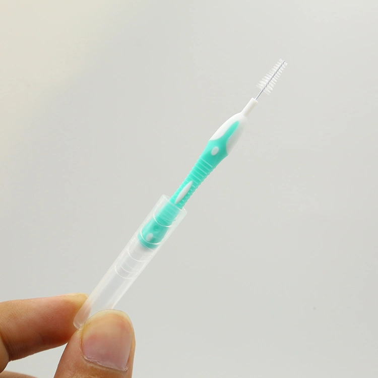 Good Price Hot Sale Comfortable Disposable Interdental Brush TPE Handle