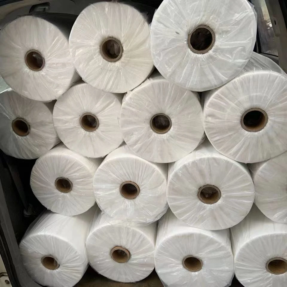 25g White Non Woven Interleaving Tissue Paper Fabric Separator in Roll