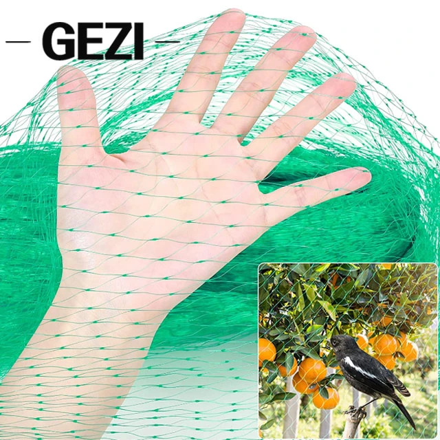 Black Anti Flame Proof Bird Netting Net Garden Crops Protective Fencing Mesh