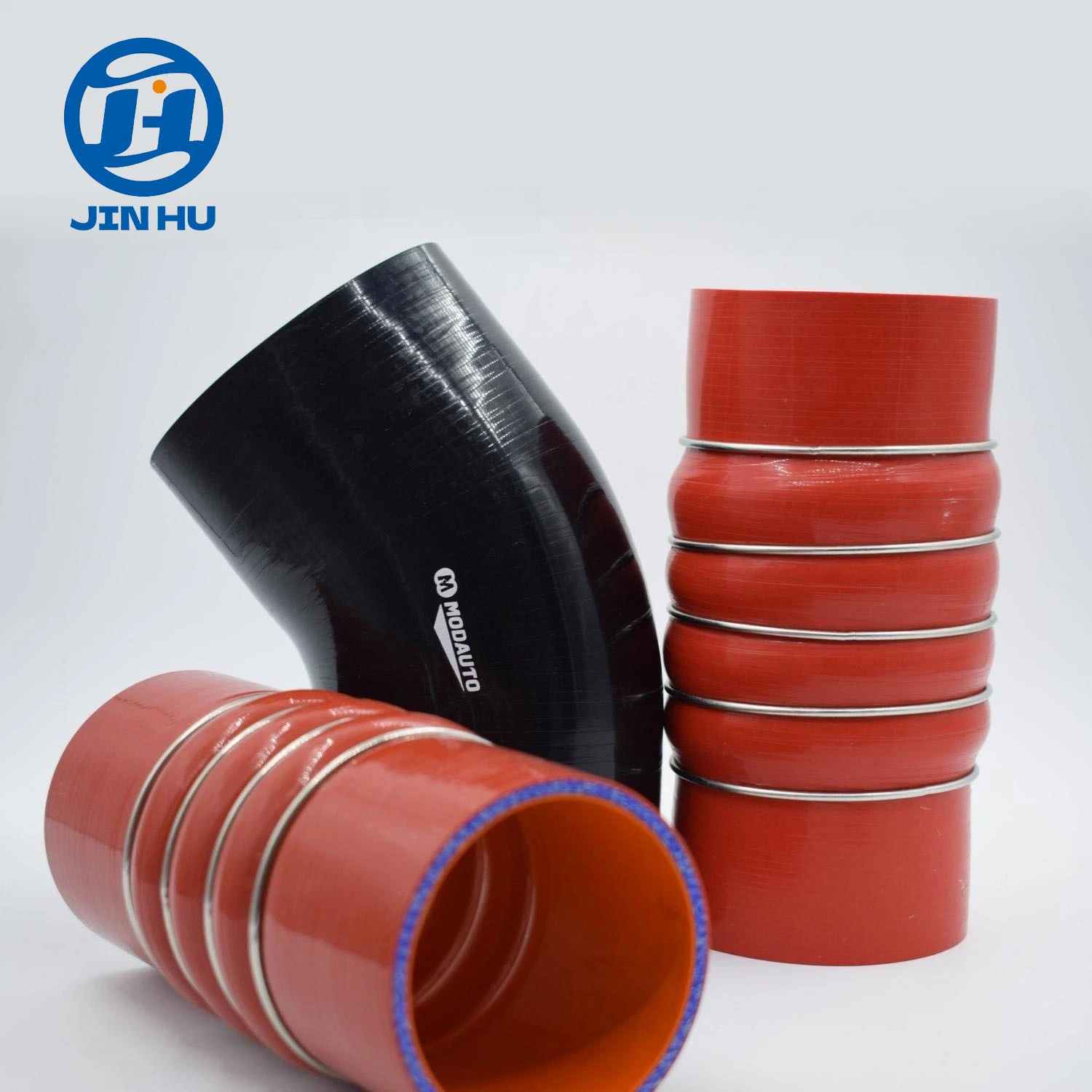 Manufacture OEM Auto Cooling Reinforced Straight Reducer Tube Pipe Silicone Rubber Hose