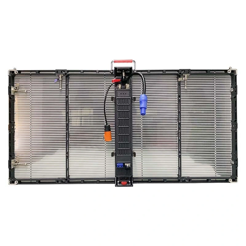 P7.81mm SMD HD High Refresh Rate Transparent LED Display Panels Outdoor for Advertising Purpose