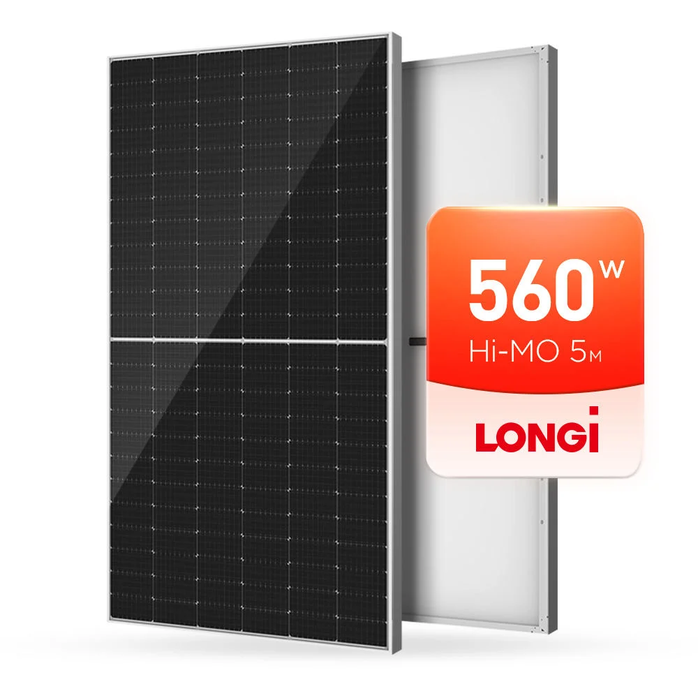 Painel de meio células do módulo solar de montagem no tejadilho de 550 W 600 W 660 W.