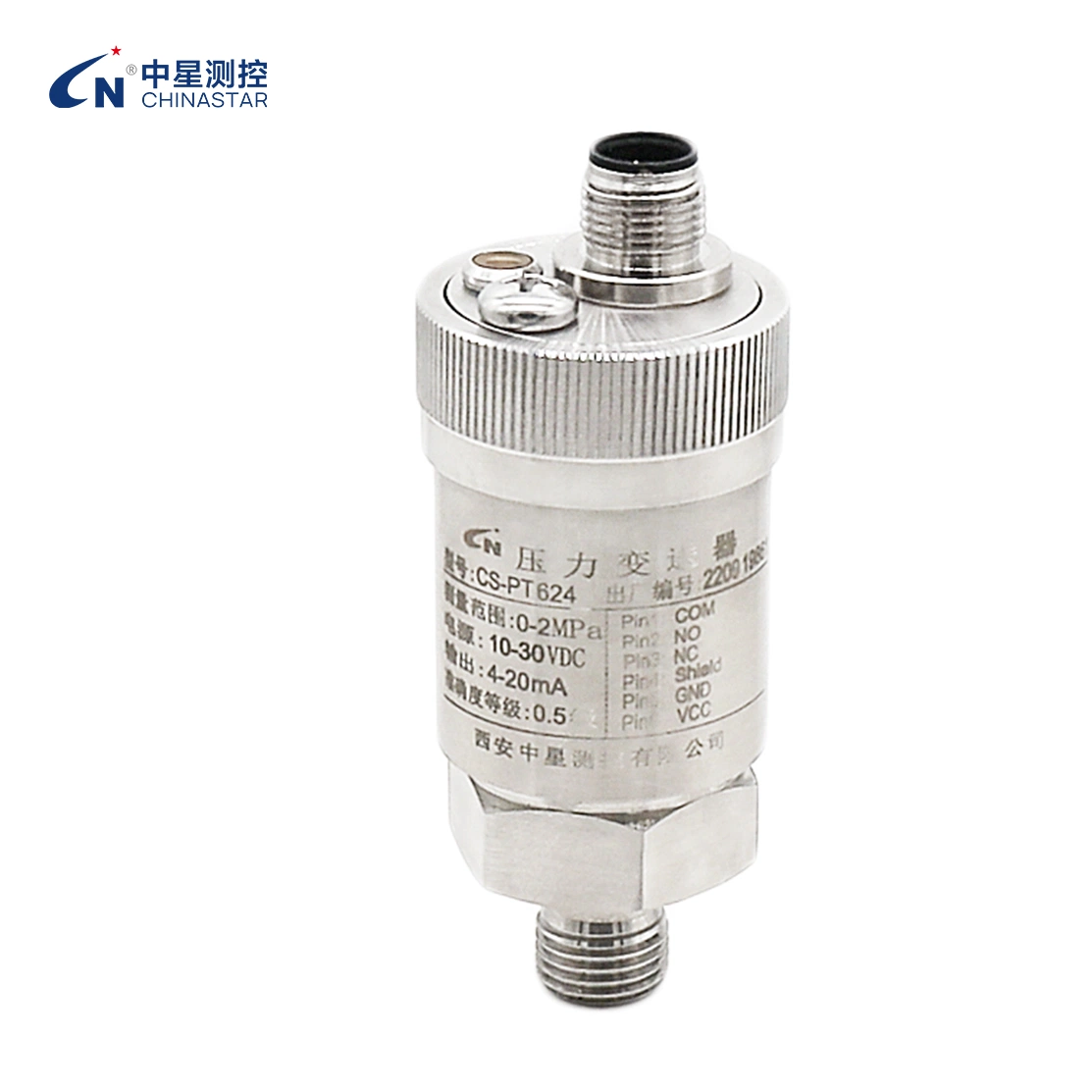 OEM 316L Stainless Steel Pressure Switch & Pressure Sensor for Liquid Air Gas