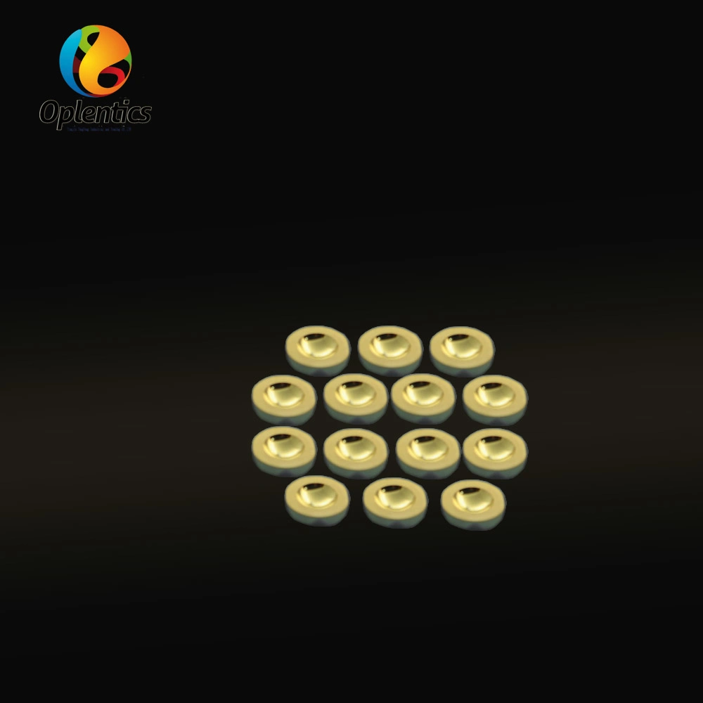 Optical Diameter 12.7mm/25.4mm Spherical Concave Mirror with Protected Gold Coating