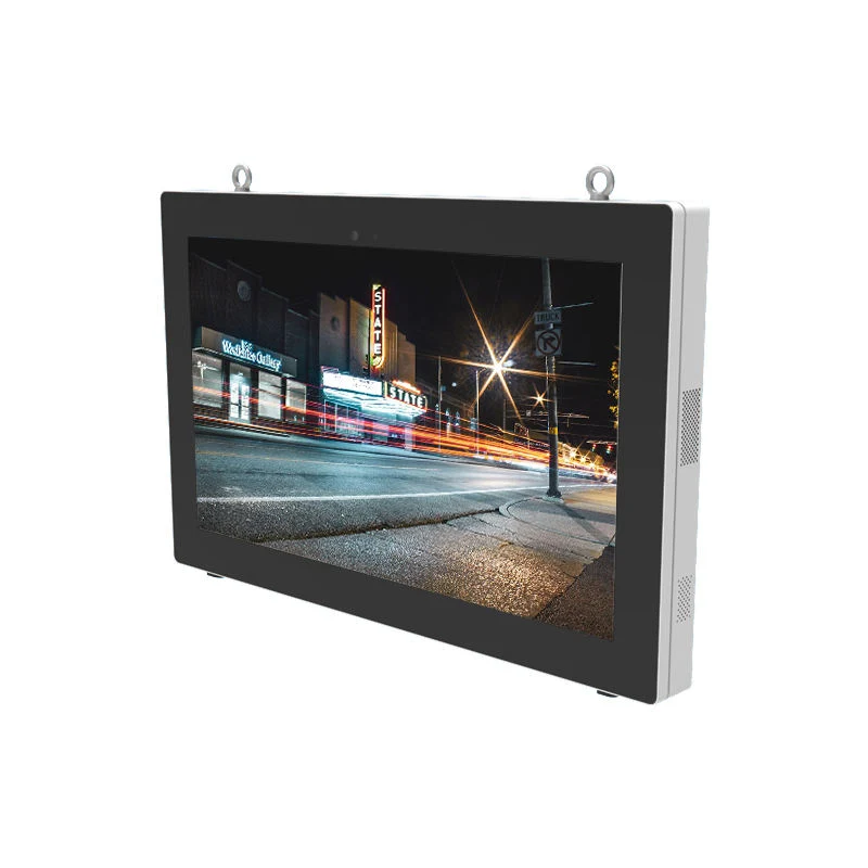 55 Inch Transparent LCD Display Wall Mount Large Media Menu Advertising Player