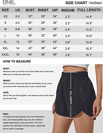 Damen′ S Laufshorts elastische Shorts mit hoher Taille