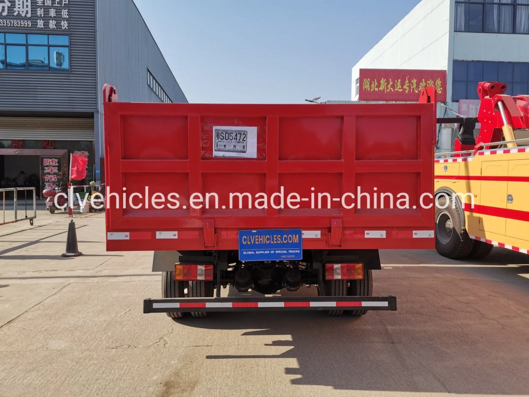 Sino Truck HOWO LHD Rhd 5tons Dump Tipper Truck for Sale