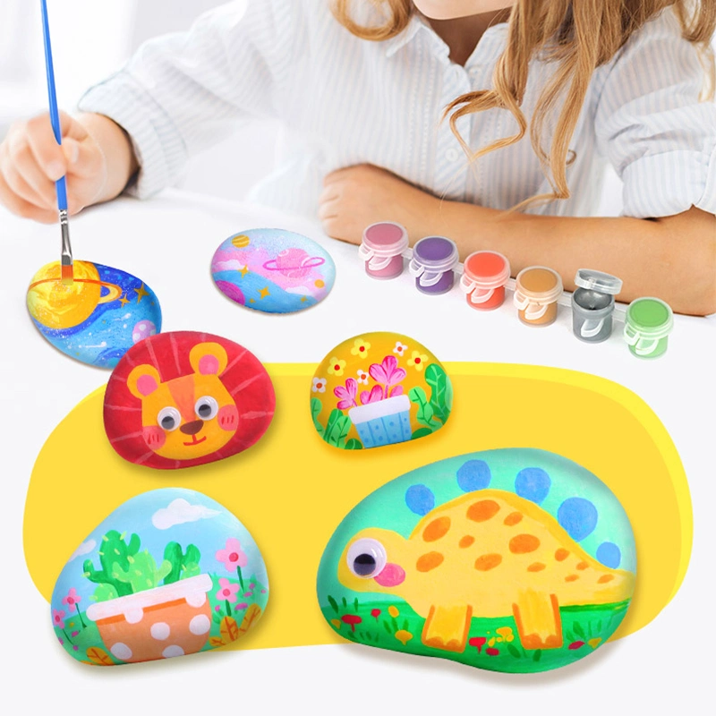 DIY Stone Painting for Kids Arts & Crafts Rock Painting Kit