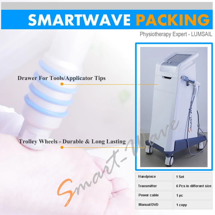 BS-Swt6000 Best Vertical 5bar Extracorporeal Shock Wave Therapy (ESWT)