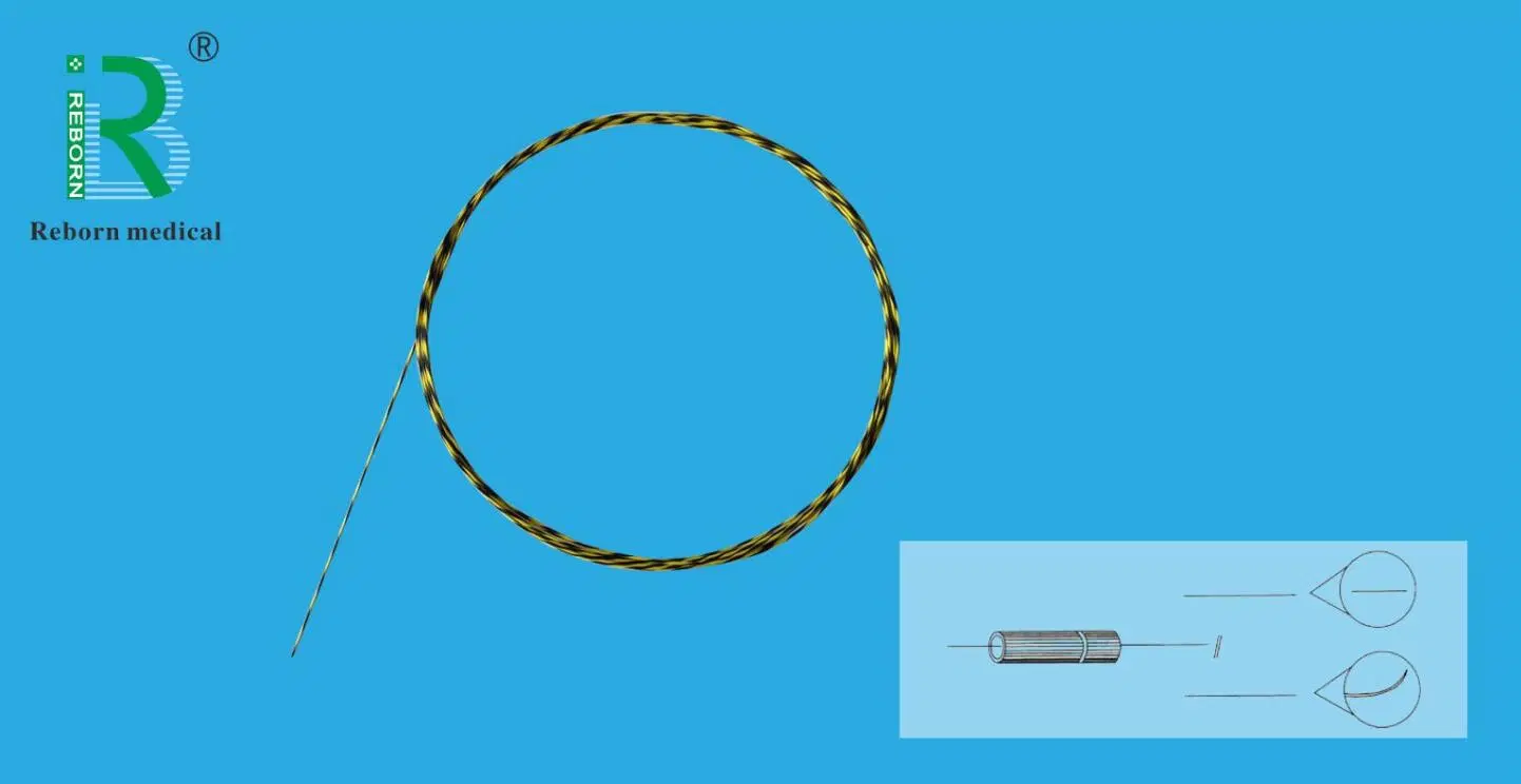 Ore Exhibits Excellent Torsional Stiffness Toprevent Kinking Zabra Guidewire Wire Guide with CE Certificate