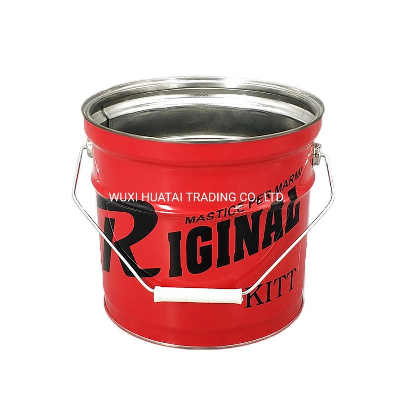 Chinese Factory Direct Un Approved Metal Steel Tin 5 Gallon Chemical Paint Oil Bucket Pail Drum with Lid