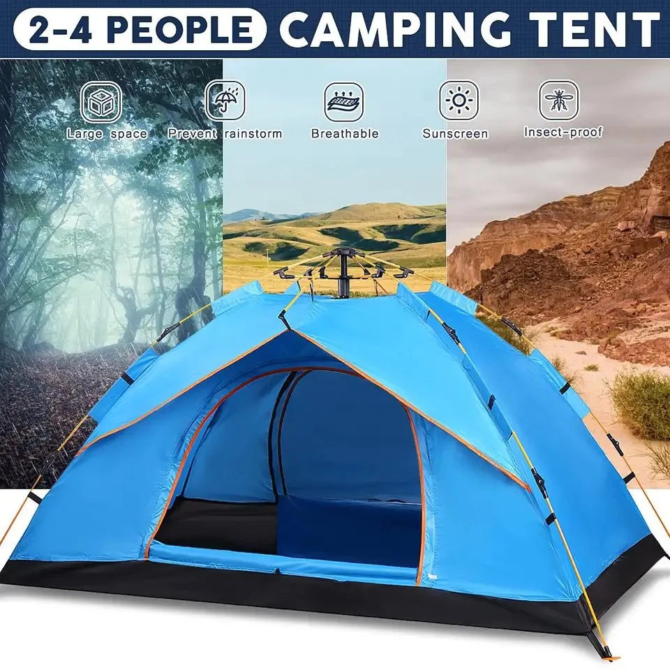 Automatic Mosquito Net Camping Family Pop up Waterproof Tent