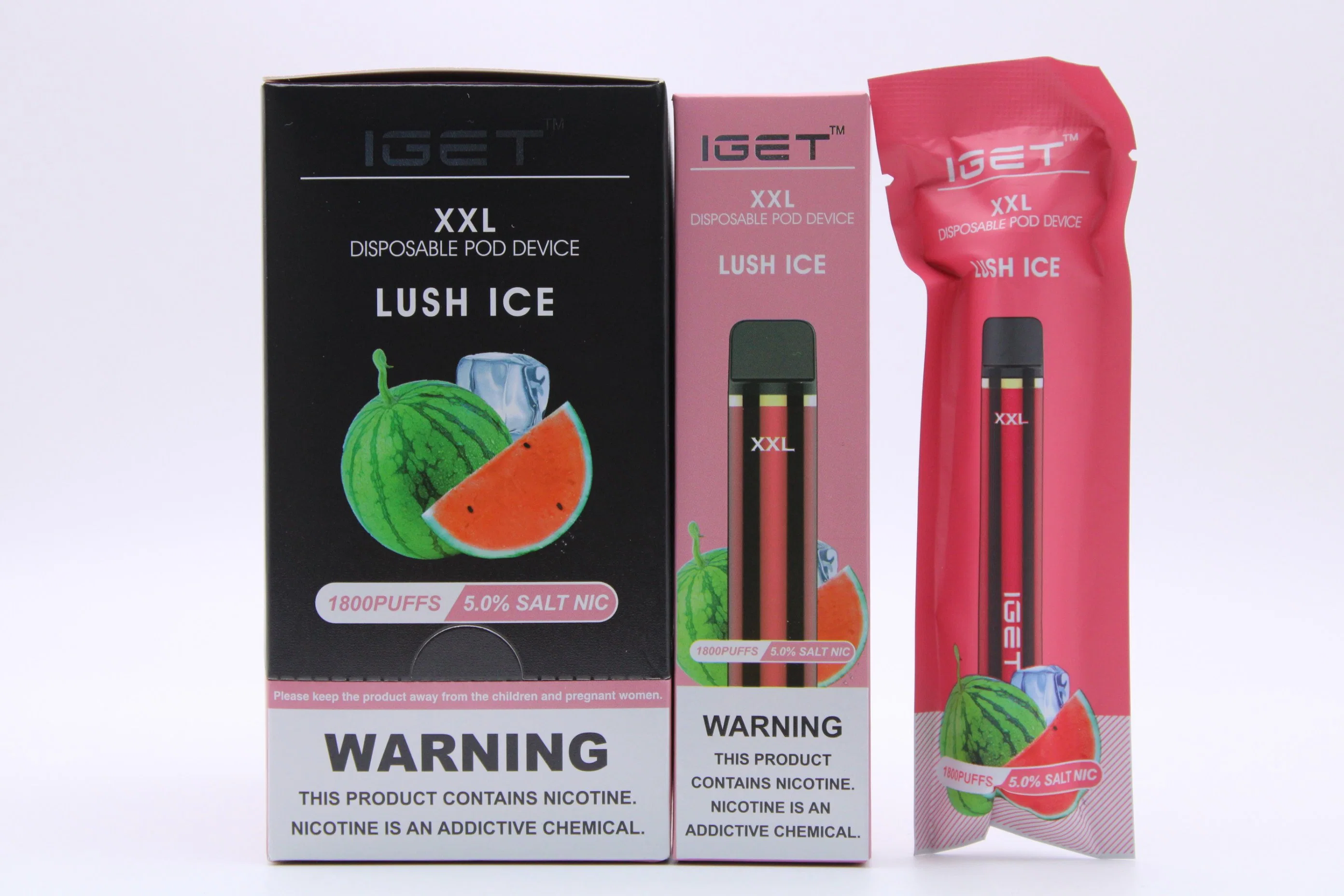 Hot Selling Iget XXL Big Battery Capacity Puff Bar Plus Iget Shion Vape Pen