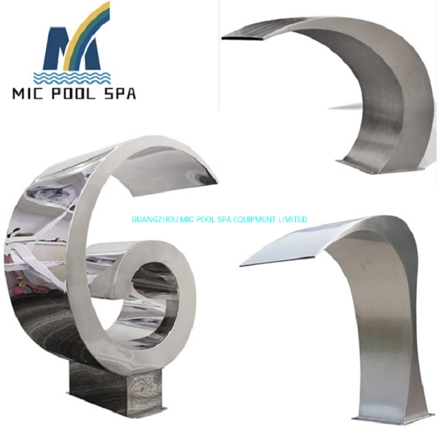 Can Be Customized Pool Equipment Garden Fountain with LED Light