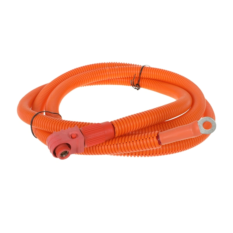 EV Orange Corrugated Pipe Wire Battery Pack High Voltage Wiring Harness Solar New Energy Vehicle Wiring Harness