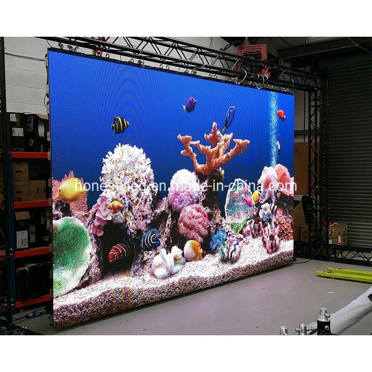 Fábrica de Shenzhen Video wall LED LED P2 a cores de tela LED TV interior House de parede LED para a fase justificativa