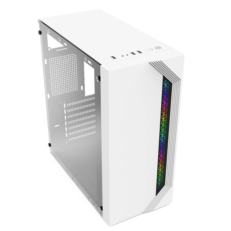 Nuevo modelo de PC para juegos caso carcasa ATX USB3.0 vidrio templado caja del equipo