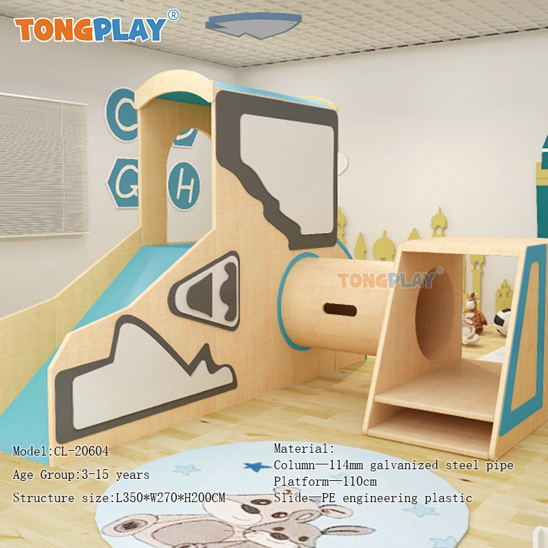 Kinder Soft Play Indoor Spielplatz Ausrüstung mit Rutsche Kinder spielen Bereich