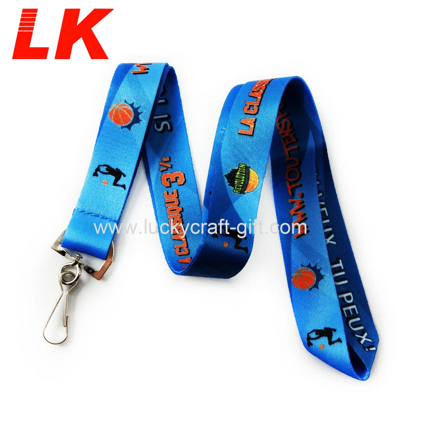 High quality/High cost performance  Custom Screen Printing Breakaway Lanyards