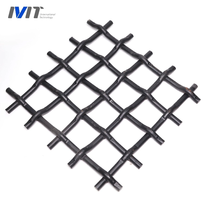 Crimped Metal Wire Woven Mesh for Filter Sieve Barbecue Fence Crusher Screen