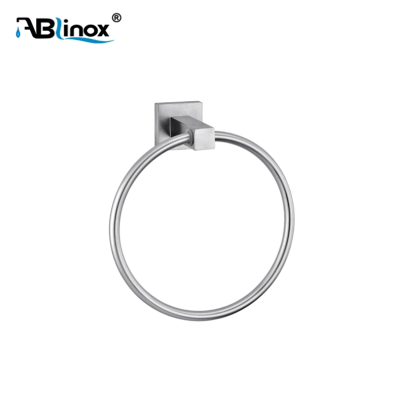 Ablinox Home Simple Design Stainless Steel Bathroom Accessory Towel Ring