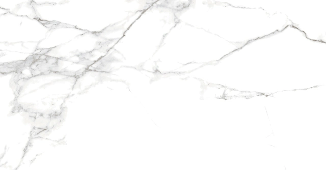 600X1200mm Foshan Marble White with Grey Matt Finish Porcelain Floor Tile (HZFLC12001R)