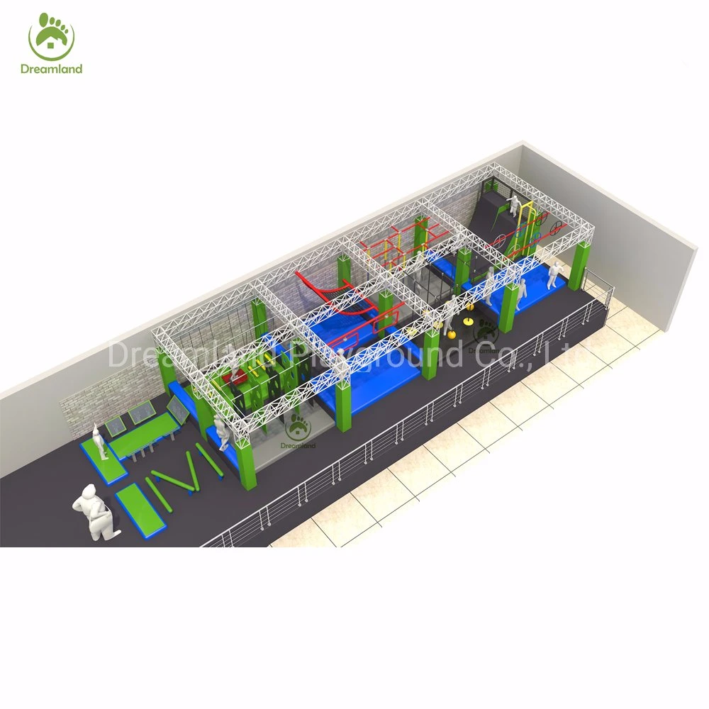 Высокое качество для использования внутри помещений ниндзя оборудование для фитнеса Америки воин ниндзя курс для продажи