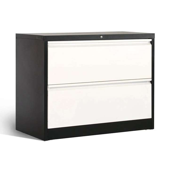 Metal Lateral File Cabinet Furniture 2 Drawer Horizontal Filing Cabinet for Office A4/FC Folder Storage Chinese Cabinet Price