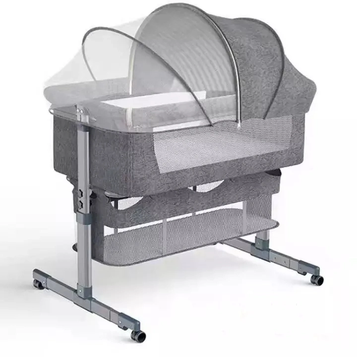 New Wholesale/Supplier Portable Folding Removable Low Price Guaranteed Quality Rocker Fold-Able Baby Cradle Sleeping Crib