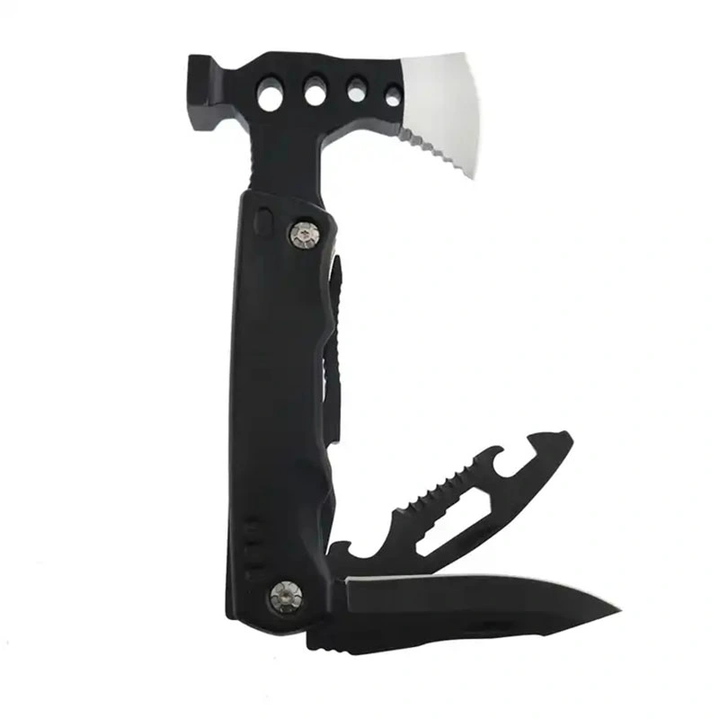 Outdoors Hunting Multifunctional Axe Rescue Camping Artillery Fire Rescue Hammer Tactical Axes Wood Handle Dropshipping