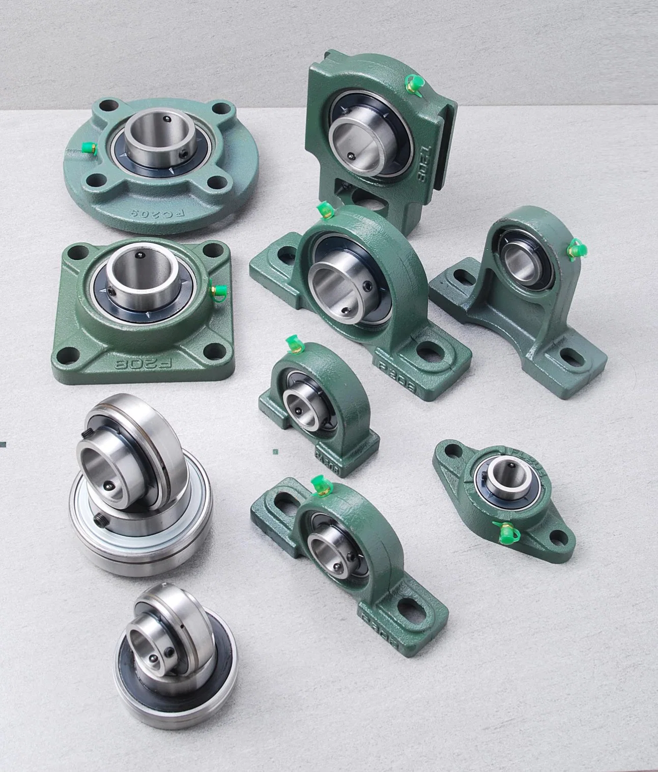 Mounted Pillow Block Housing Spherical Insert Agriculture Ball Bearings UC, Ug, SA, Sb, Yar, Ew, Ub, En, Ubr, Enr, Nap, Alp, UCFL, Asfl, Fhsft, Sbfl, Ucha, Enpp