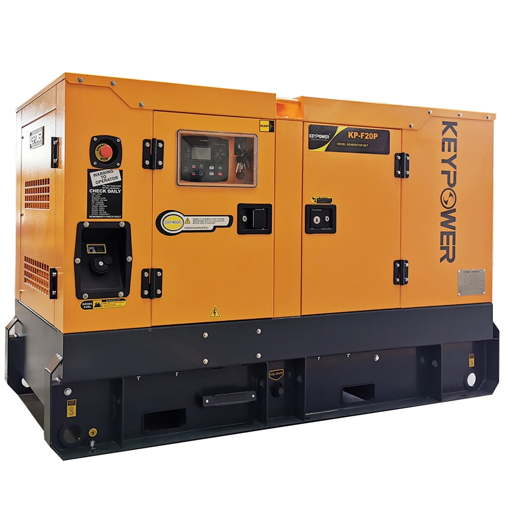 Keypower geschlossene Wasserkühlung Cummins 100kVA Silent Diesel Generator 50/60Hz Zum Verkauf