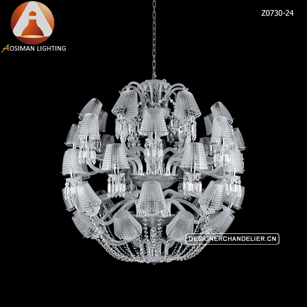 Lampara Colgante Arana Large Hotel Lobby Villa French Crystal Chandelier