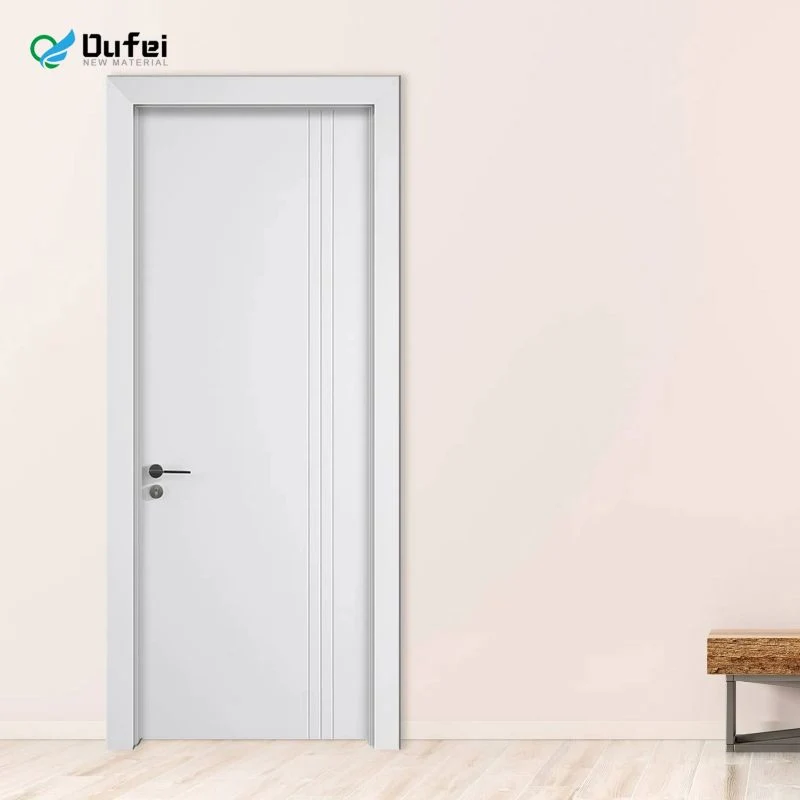 Oufei Manufacturer Soundproof WPC Assembly Fire Proof Interior Door for Bedroom