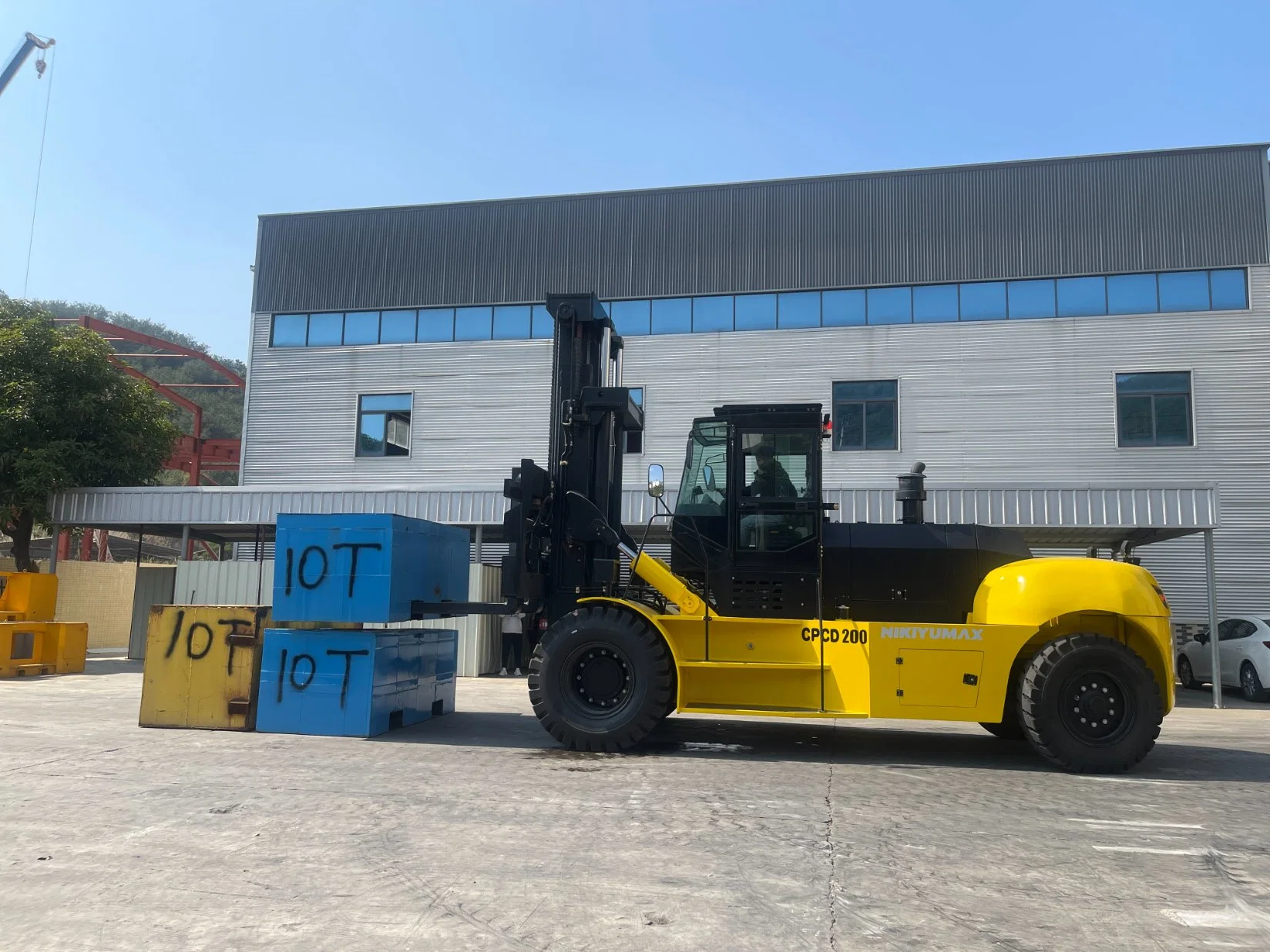 16 Ton Diesel Forklift with Ce

16 tonnes de chariot élévateur diesel avec Ce