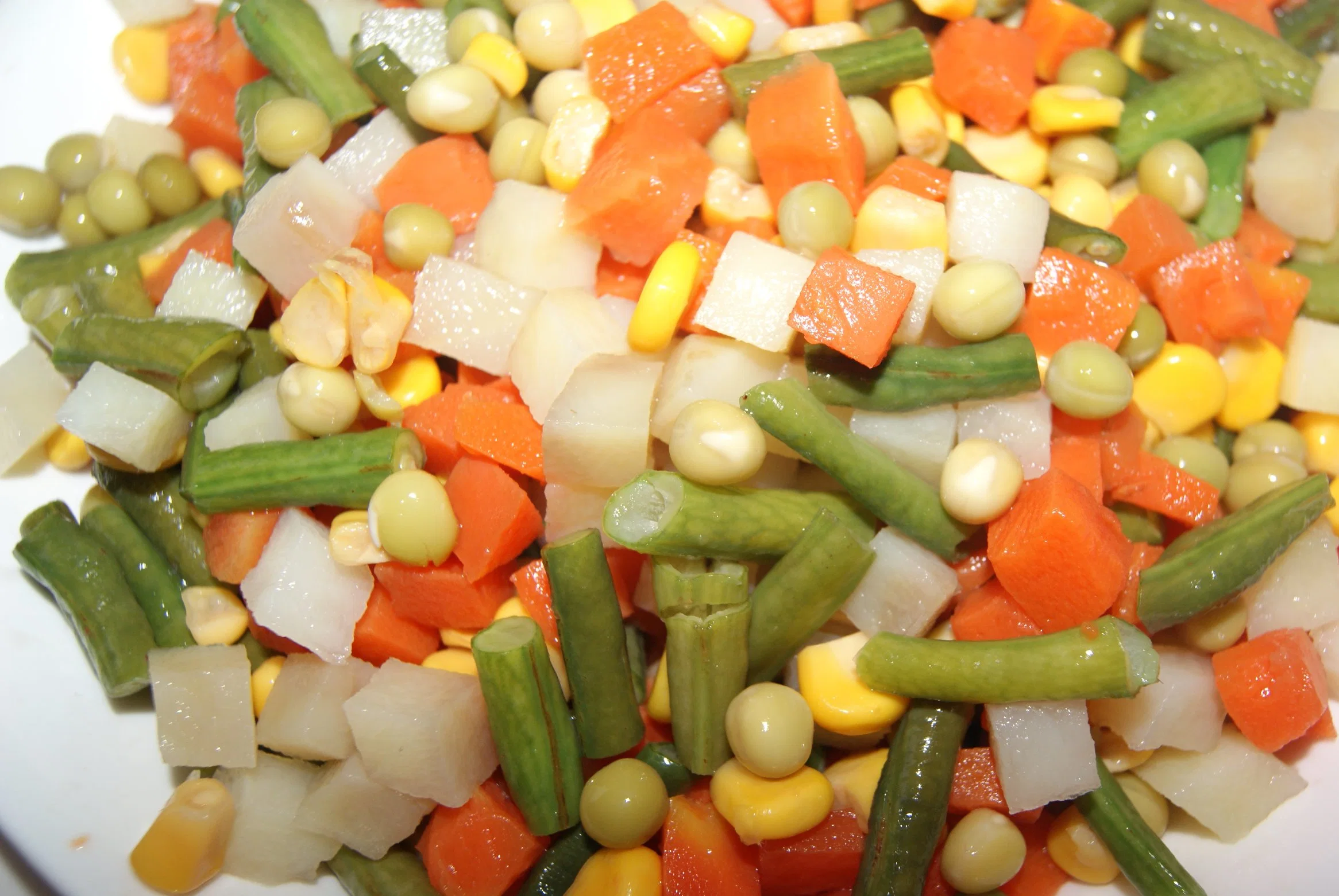 Canned Green Peas Mix Carrot 400g