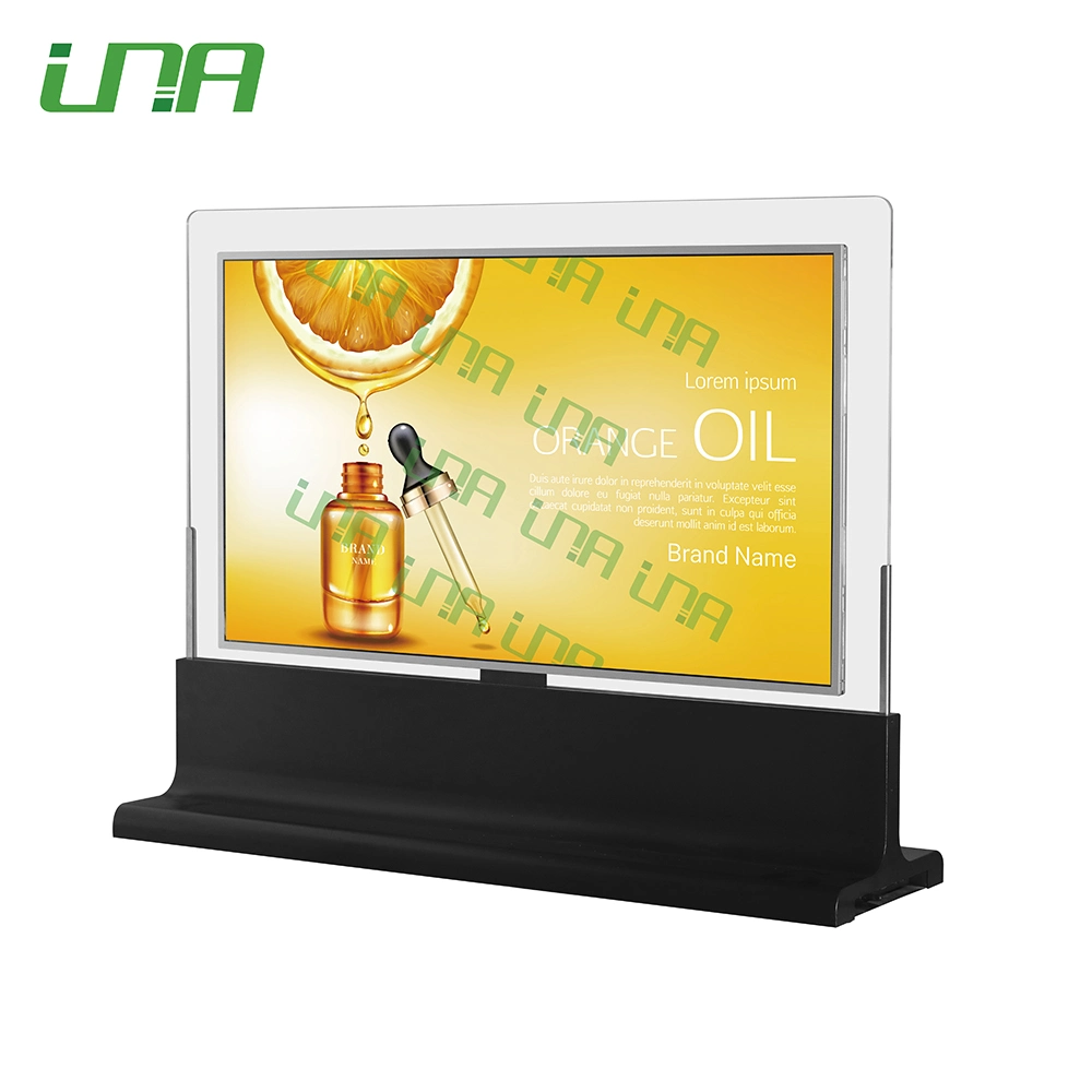 55inch Doppelseitiges Video Digital Screen Desktop LCD Display für Showcase Ansehen