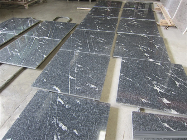 China Natural stone snow grey Polished/Honed/Flamed/brushed/Sandblasted granite tiles for interiors/ exterior/outdoor floor